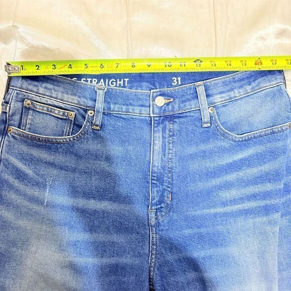 J. Crew Women's Straight Jeans Blue Size 31 - Picture 8 of 15